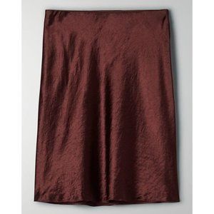Babaton Mini Slip Skirt, Truffle, NWT